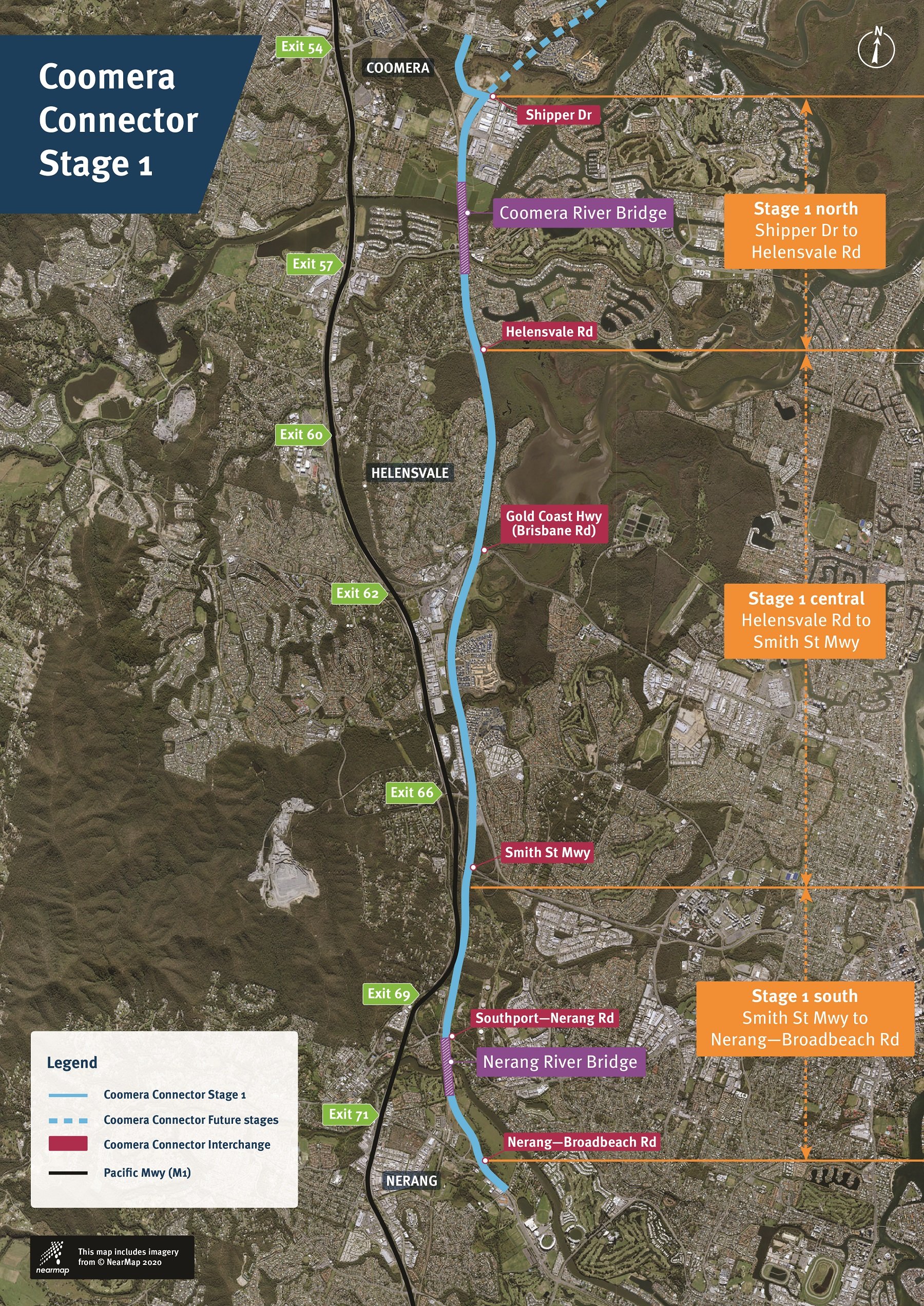 coomera connector stage 1 corridor